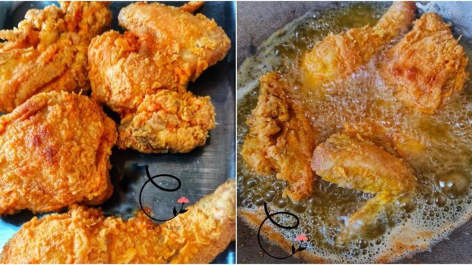 Resepi Ayam Goreng Tepung “Homemade” Super Rangup. Ini Cara Membuatnya