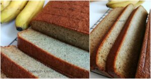 Resepi Kek Pisang Mudah, Hanya Guna Blender