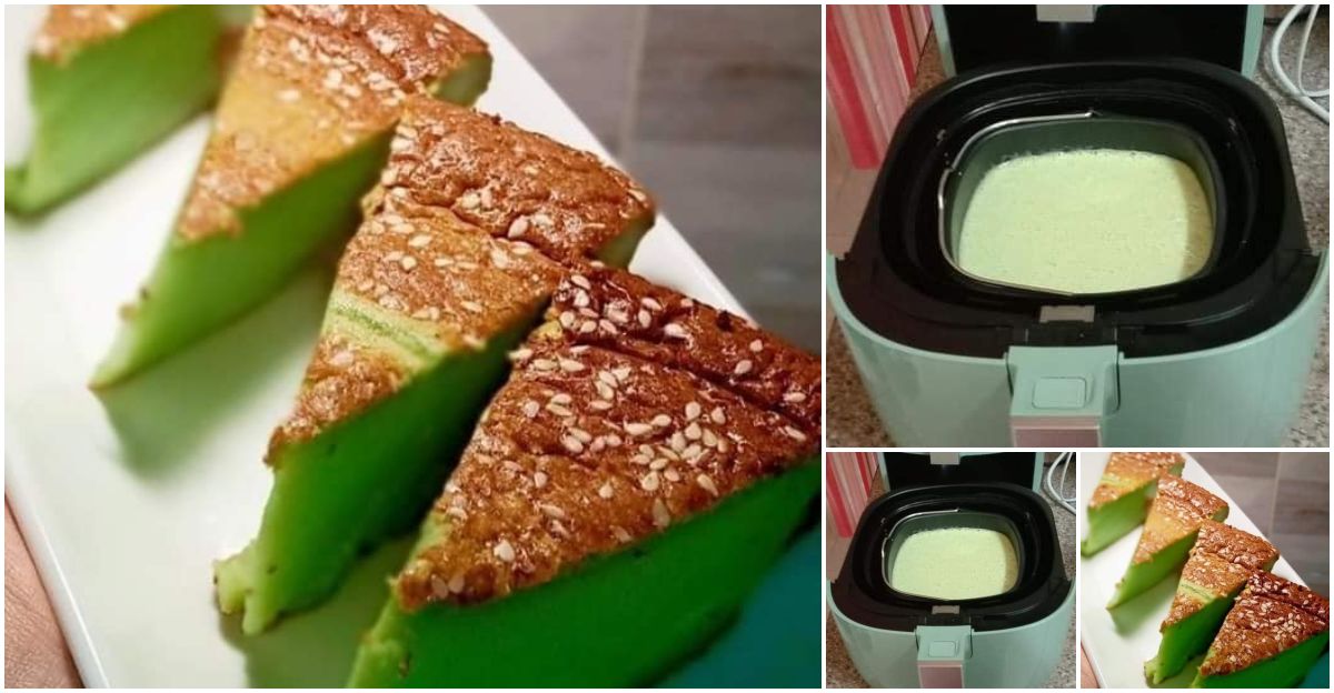 Resepi Kuih Bakar ‘Super Simple’, Hanya Bakar Guna Air Fryer Sahaja!