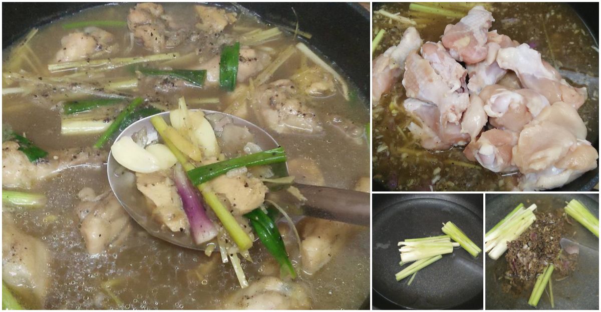 Cara Buat Sup Ayam Halia Lada Hitam, Kembalikan Selera Ketika Tak Sihat